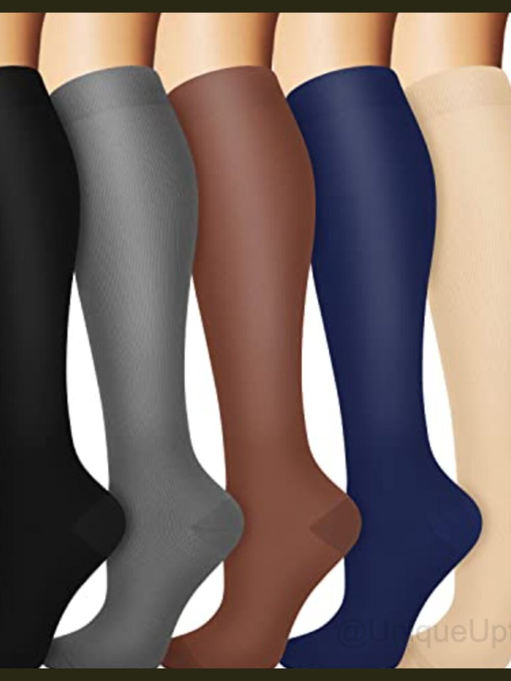 Compression Socks Women Men Circulation Support Running Athletic